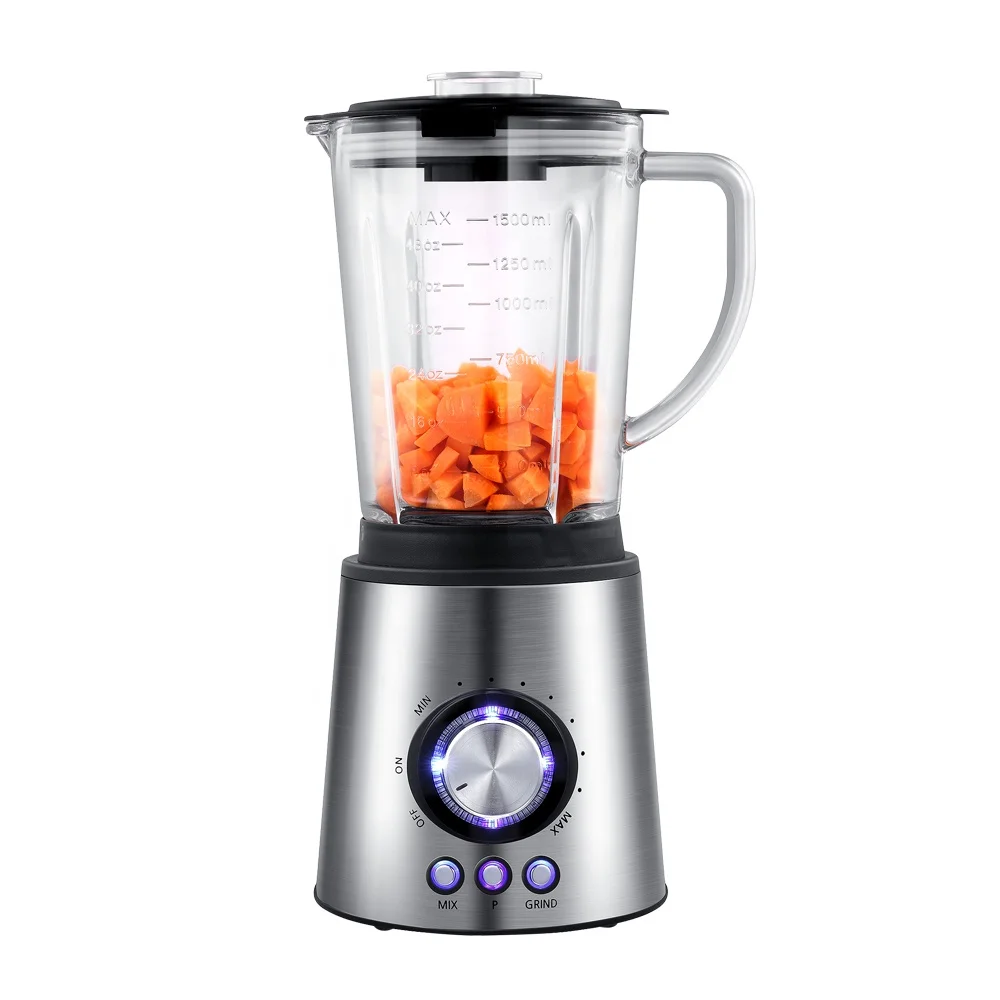 3-in-1 KC certificate blender with mixer grinder,  blender machine with glass container, coffee grinder