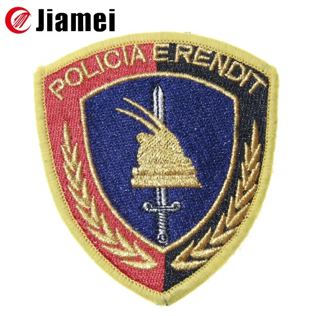 
Embroidery or Woven School Uniform Badge Patch University Logo Design 