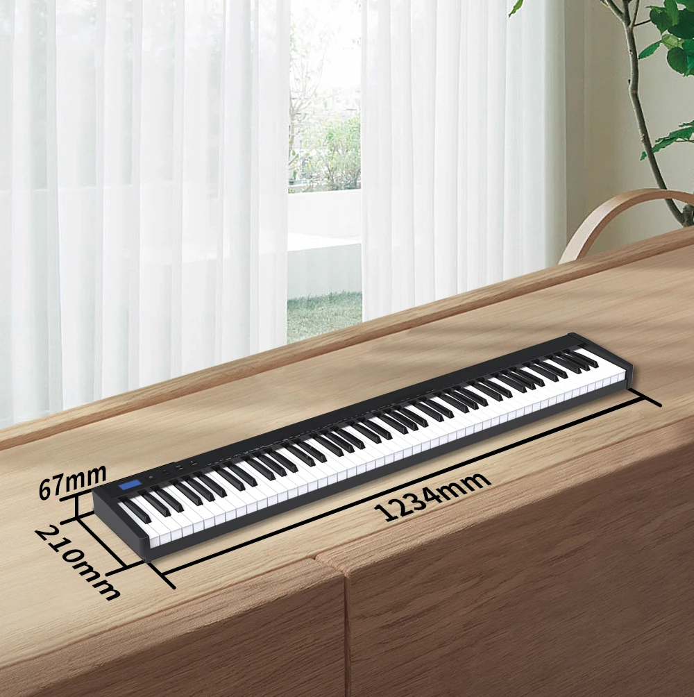 China factory High quality wholesale portable piano 88 key weighted digital piano professional piano digital for sale