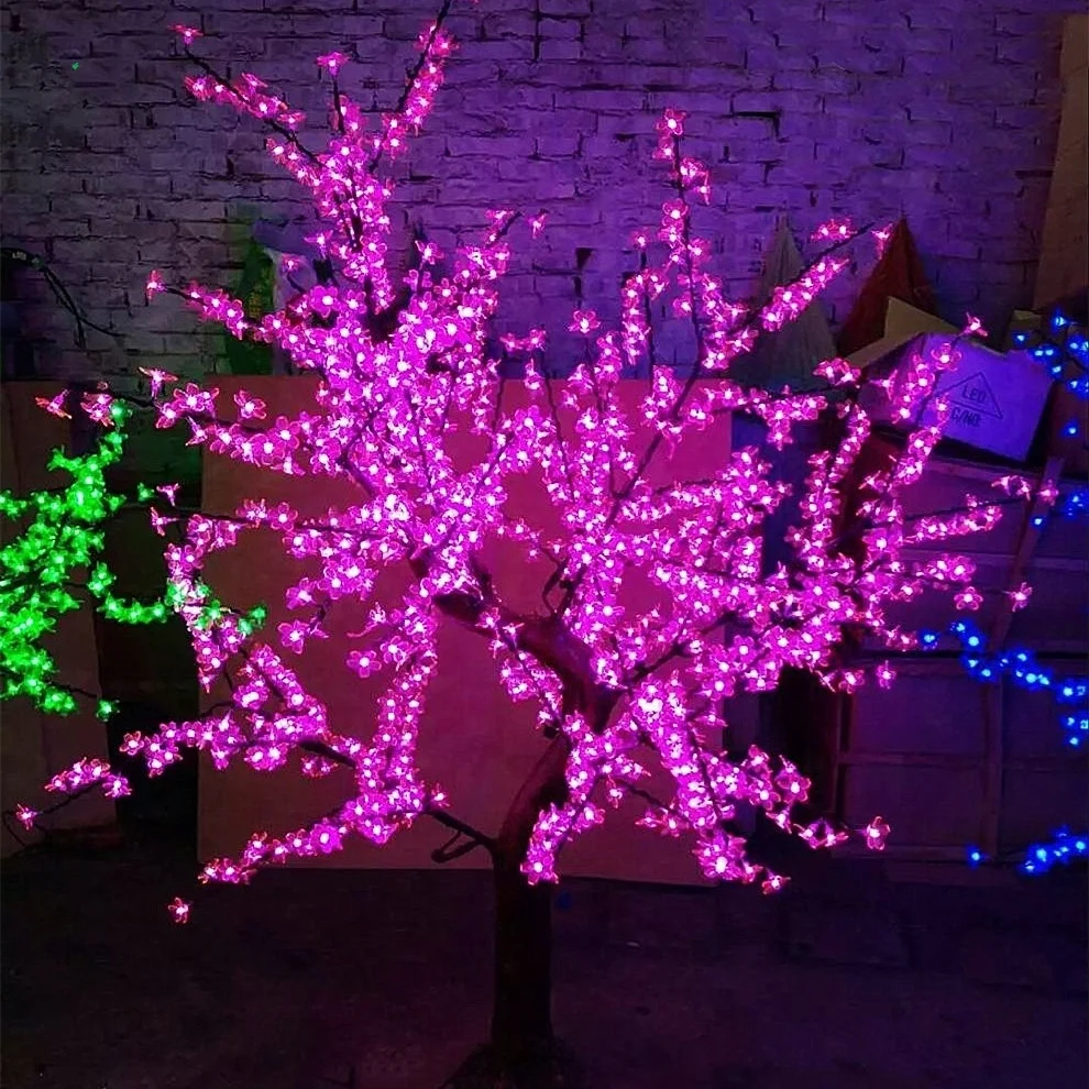 LED Cherry Lamp 48 Flowers 45cm LED Christmas Tree Light