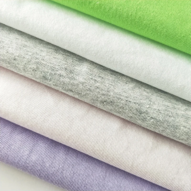 STS2014  - 170gsm DuPont Sorona Fabric 72%Cotton 28%Sorona Jersey Knit Fabric For T Shirt