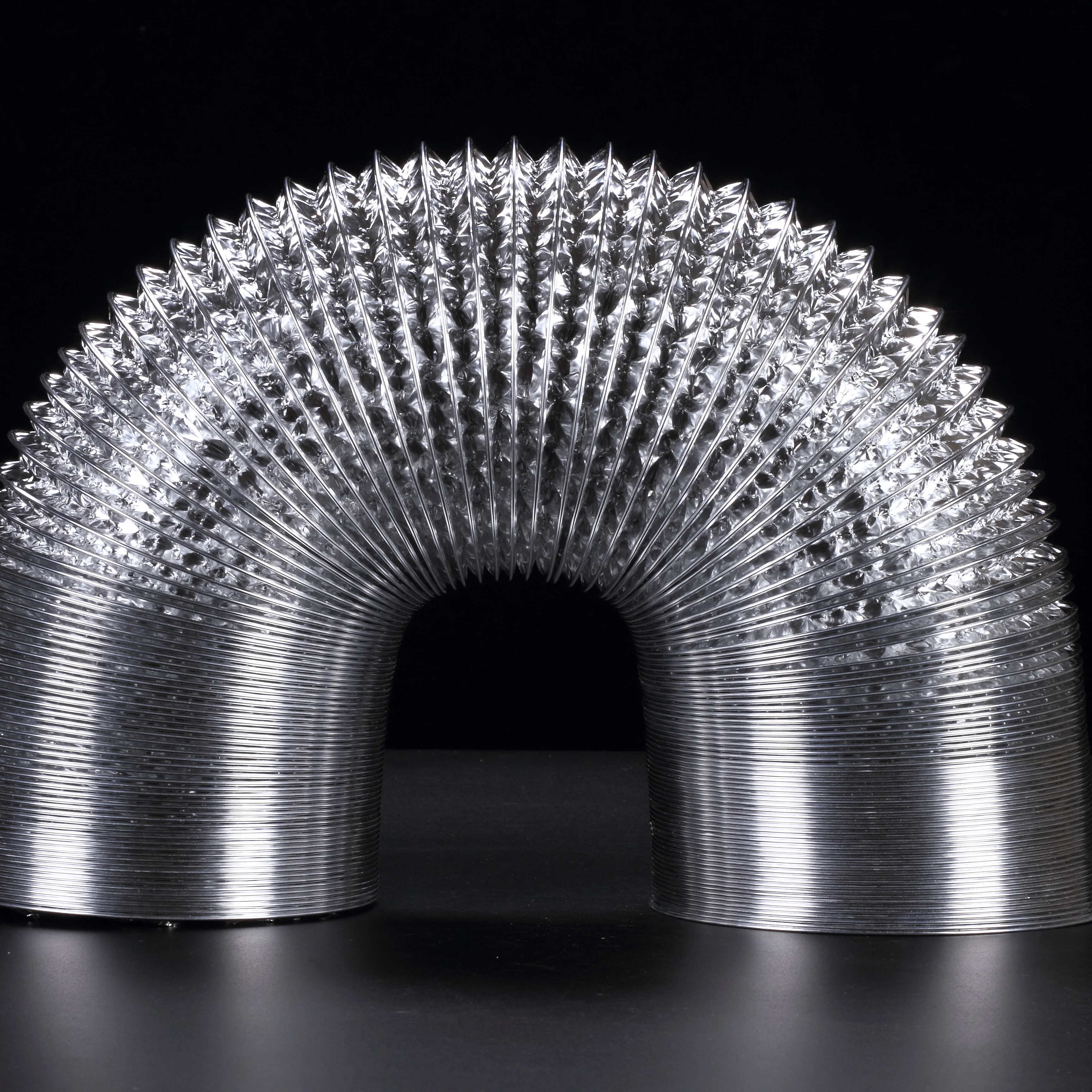 12 дюймов гибкий трубопровод алюминиевой фольги