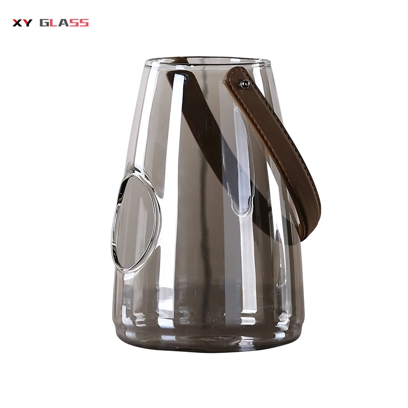 handmade funny colourful table ball shaped cooking glass candle lampshade