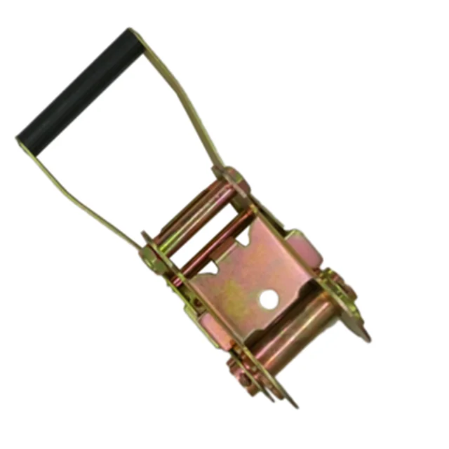 USA Market Wholesale 2' 50 MM 5 Ton 5000 KG ratchet lashing strap with hook