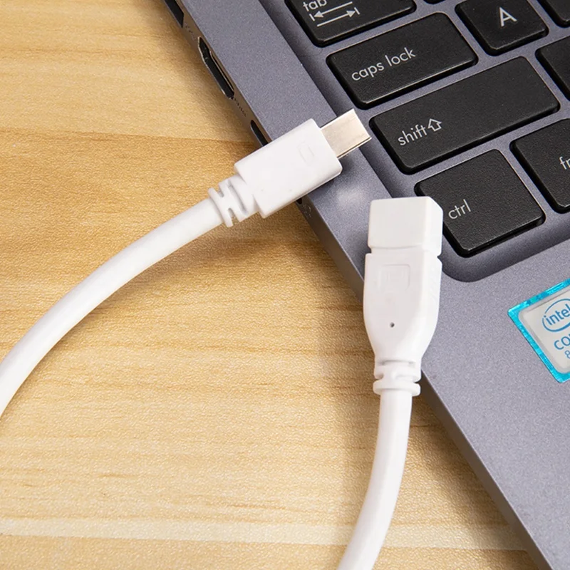 Wholesale Original White Designer Mini Display Port To  Mini Display Port Data Cable