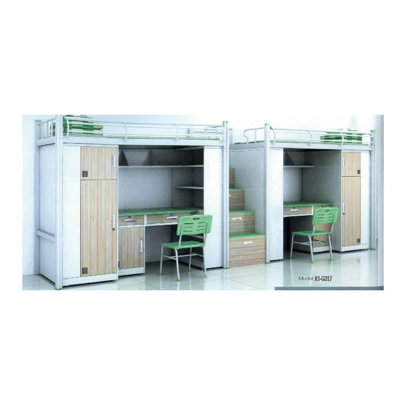 Space Saver Custom Big Lots Sturdy Wooden Wrought Iron Double Wood Bank Bed With Desk