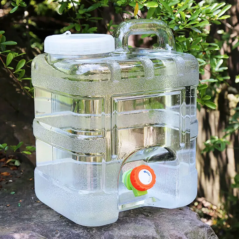 Maxcook  Hot Sale 10L  Water Tank Large Capacity Plastic Container Wholesale Portable Outdoor Camping Water Storage Bucket