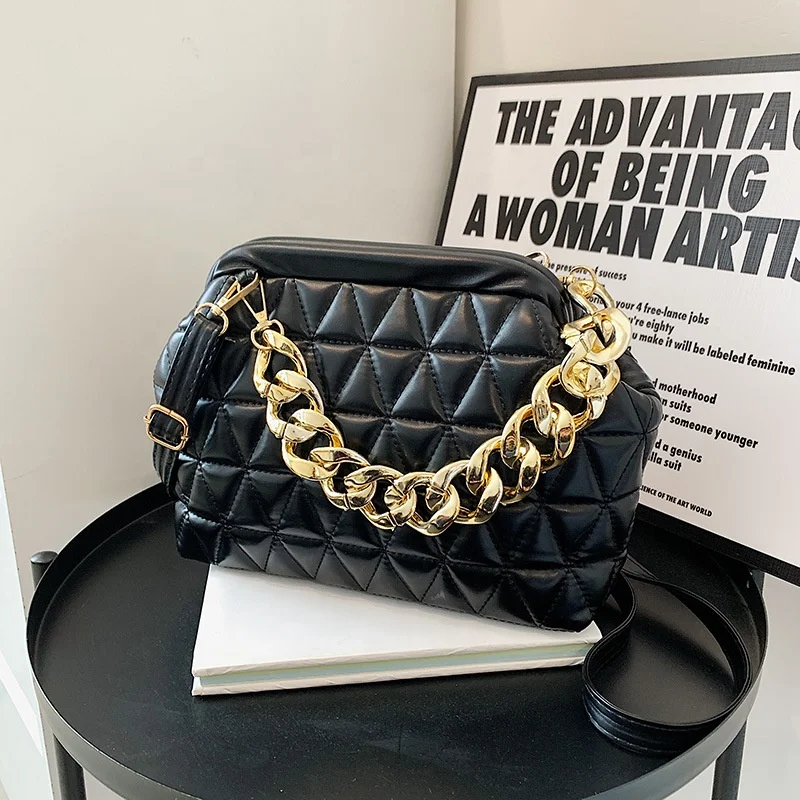 Wholesale 2022 Hot Quilted Ladies Handbag In Customization Logo Drop Shipping New Hand Bags Small Jelly Women Sling Bag Shoulder