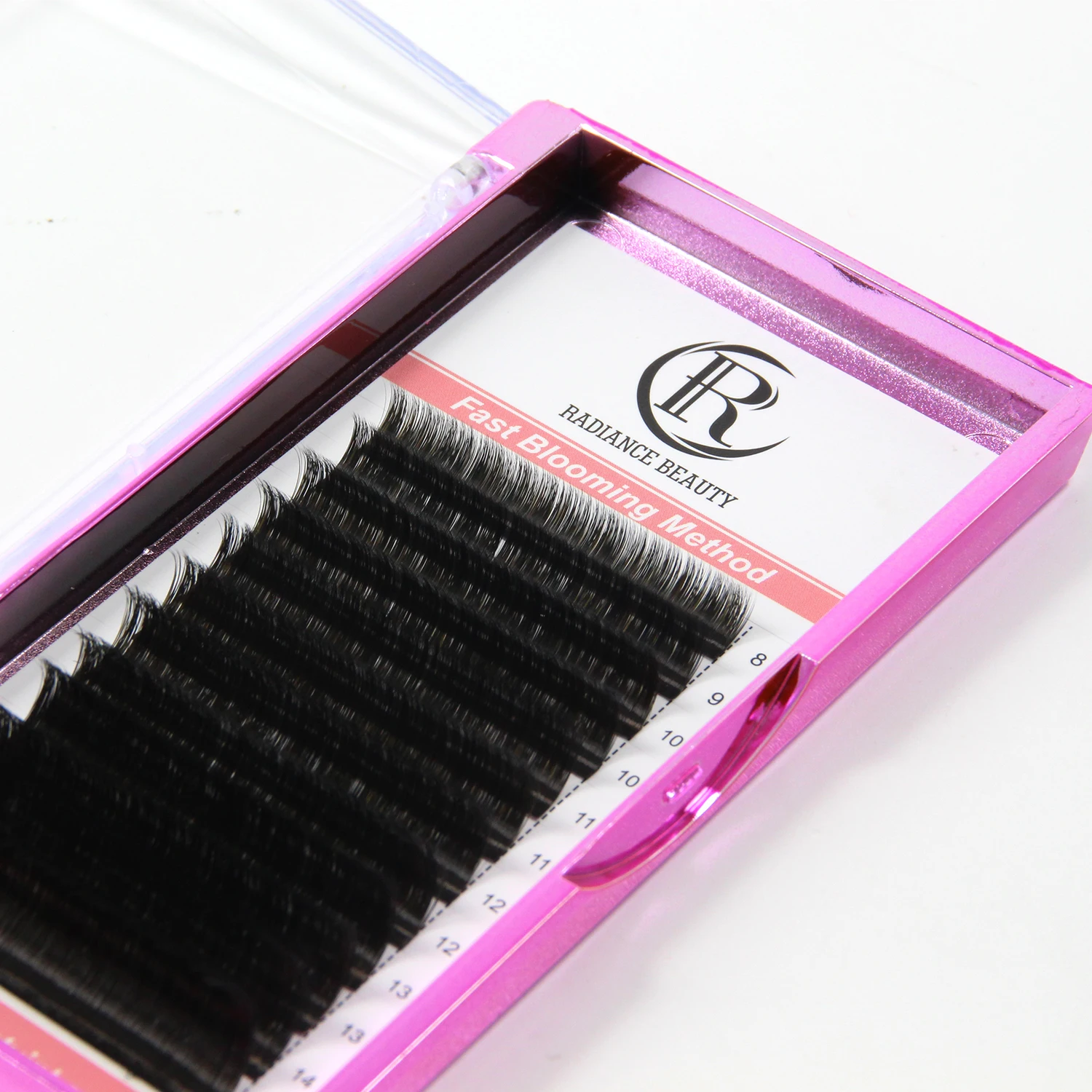  Private Label own brand Luxury Black Natural Lashes Professional wholesale mink individual eyelashes