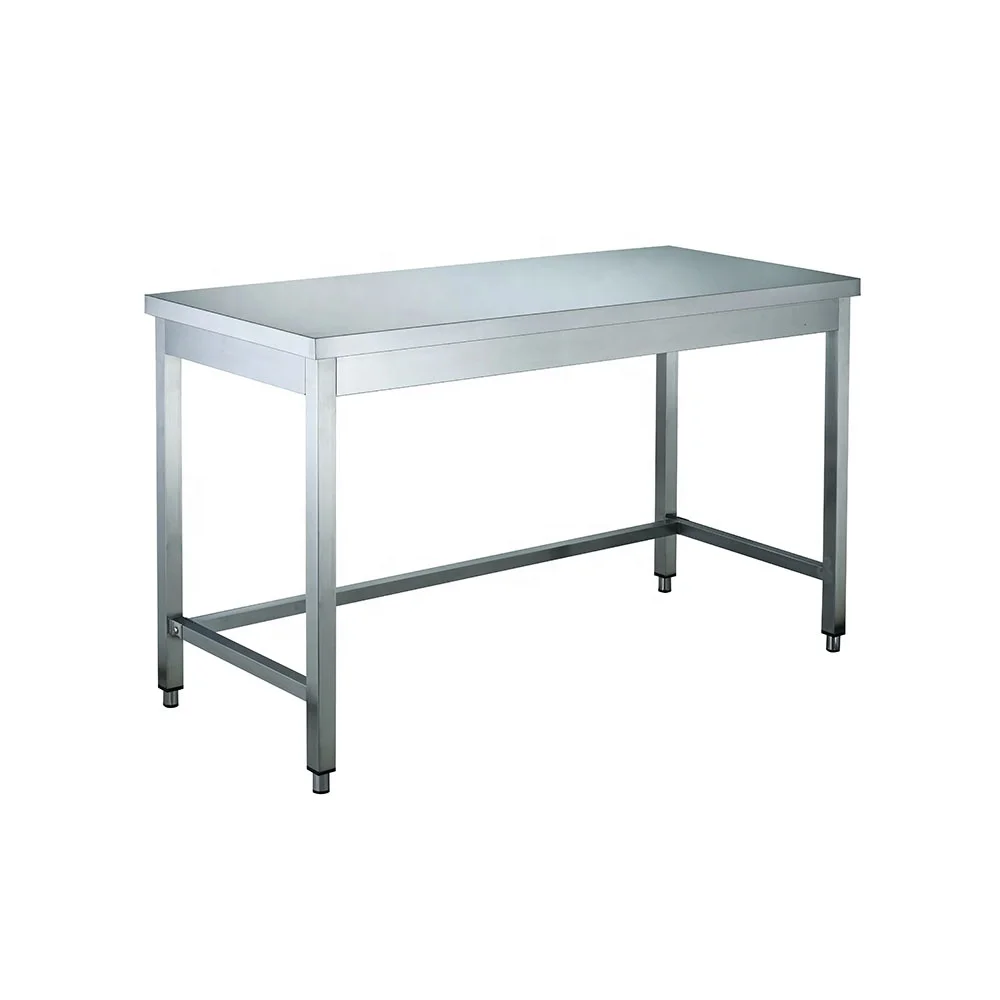 Unique And High Quality Kitchen Equipment Stainless Steel Work Table with Open Base