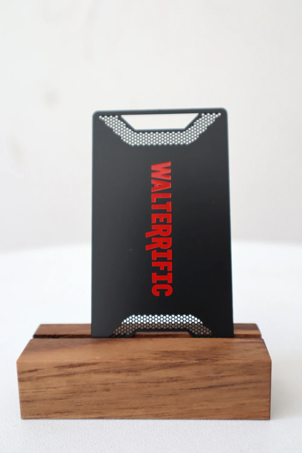 Blank ATM Bank Custom Metallic Credit Card