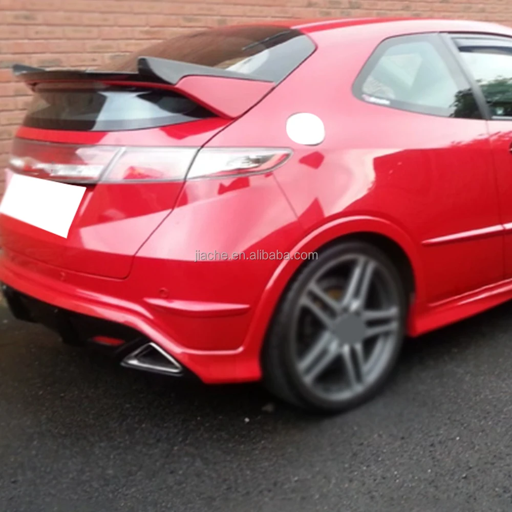 Car Accessories Rear Trunk Wing Spoiler for Honda Civic FN2 2007 2008 2009 2010 2011 Typer Rear Boot Spoiler Body Kit