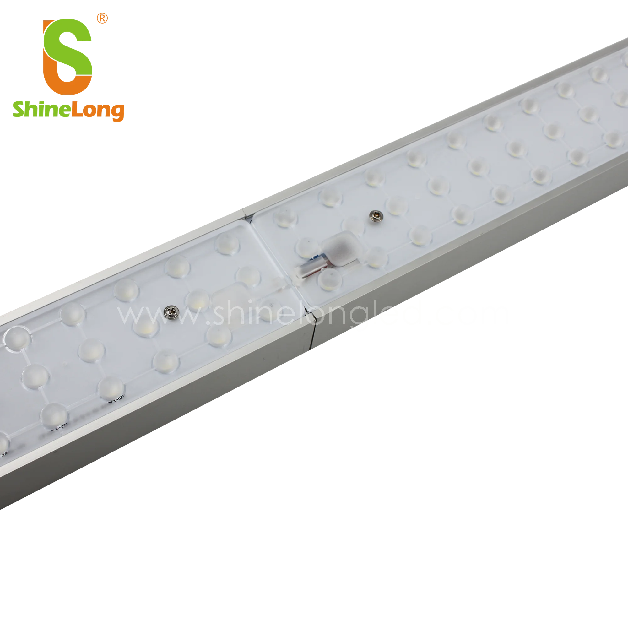 Continuous connected industrial LED linear trunking system & batten light from SHINELONG