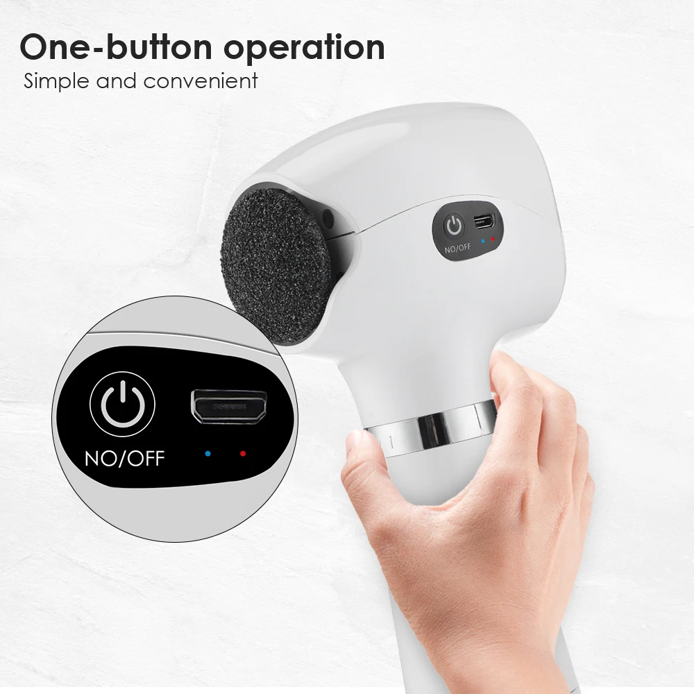 Electric Foot Grinder Skin Care 3 in 1 Electric Callus Remover Foot Pumice Dead Skin Remover