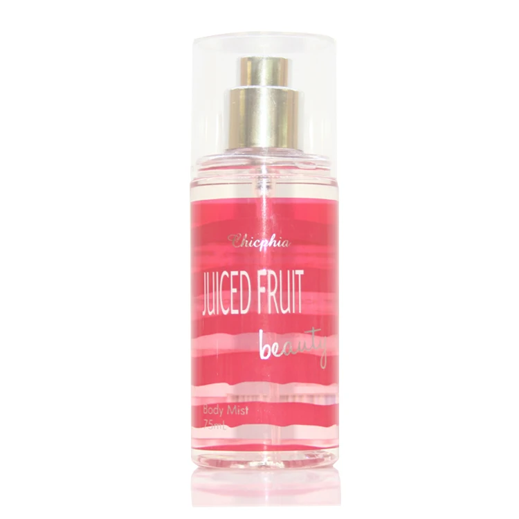 Chicphia Customized Your Own Brand Body Splash Flower Fragrance Woman Perfume Fog Body Spray