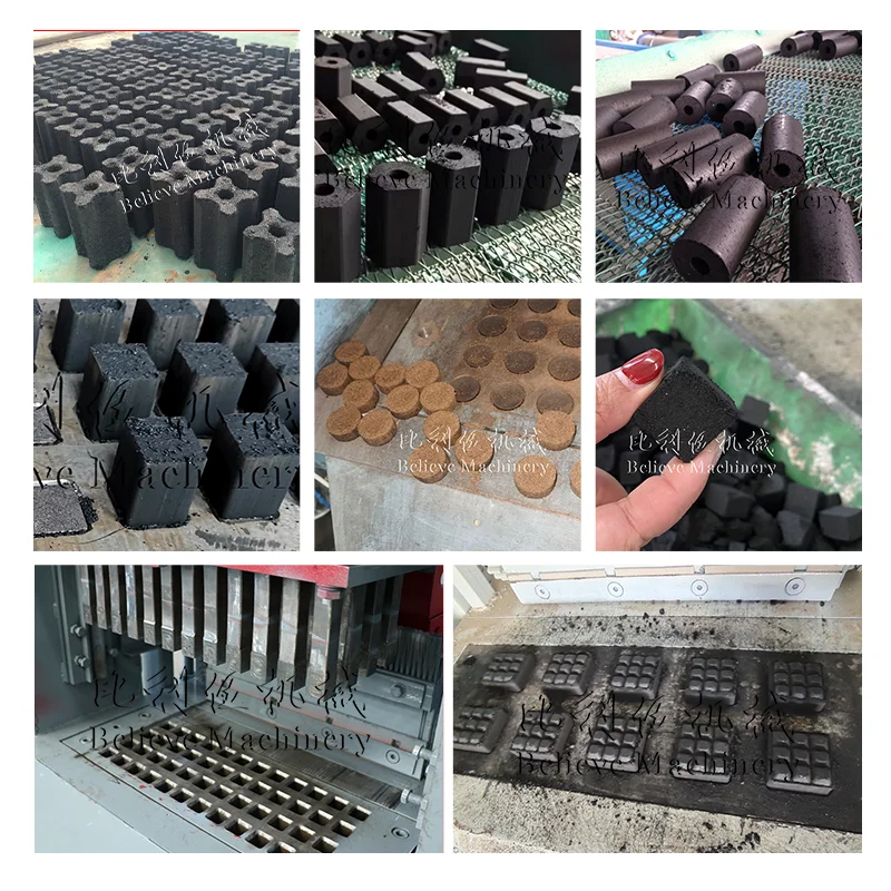 Charcoal Moulder for Hookah Complete production line of Hookah Coal Hydraulic press machine