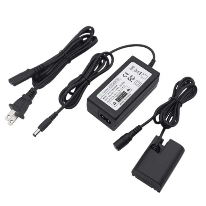 
Gonine ACK-E6 AC Power Adapter DC Coupler Charger LP-E6 Dummy Battery Kit for Canon EOS 70D/7D 60D/6D 5D Mark II III Cameras 