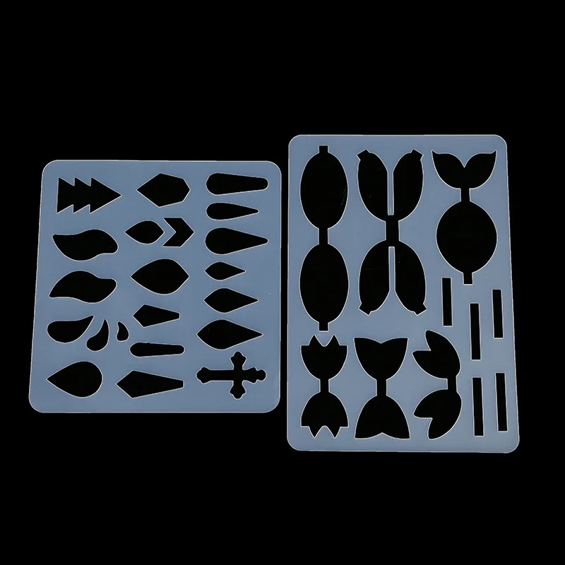 pp plastic clear drawing stencils set Painting Templates