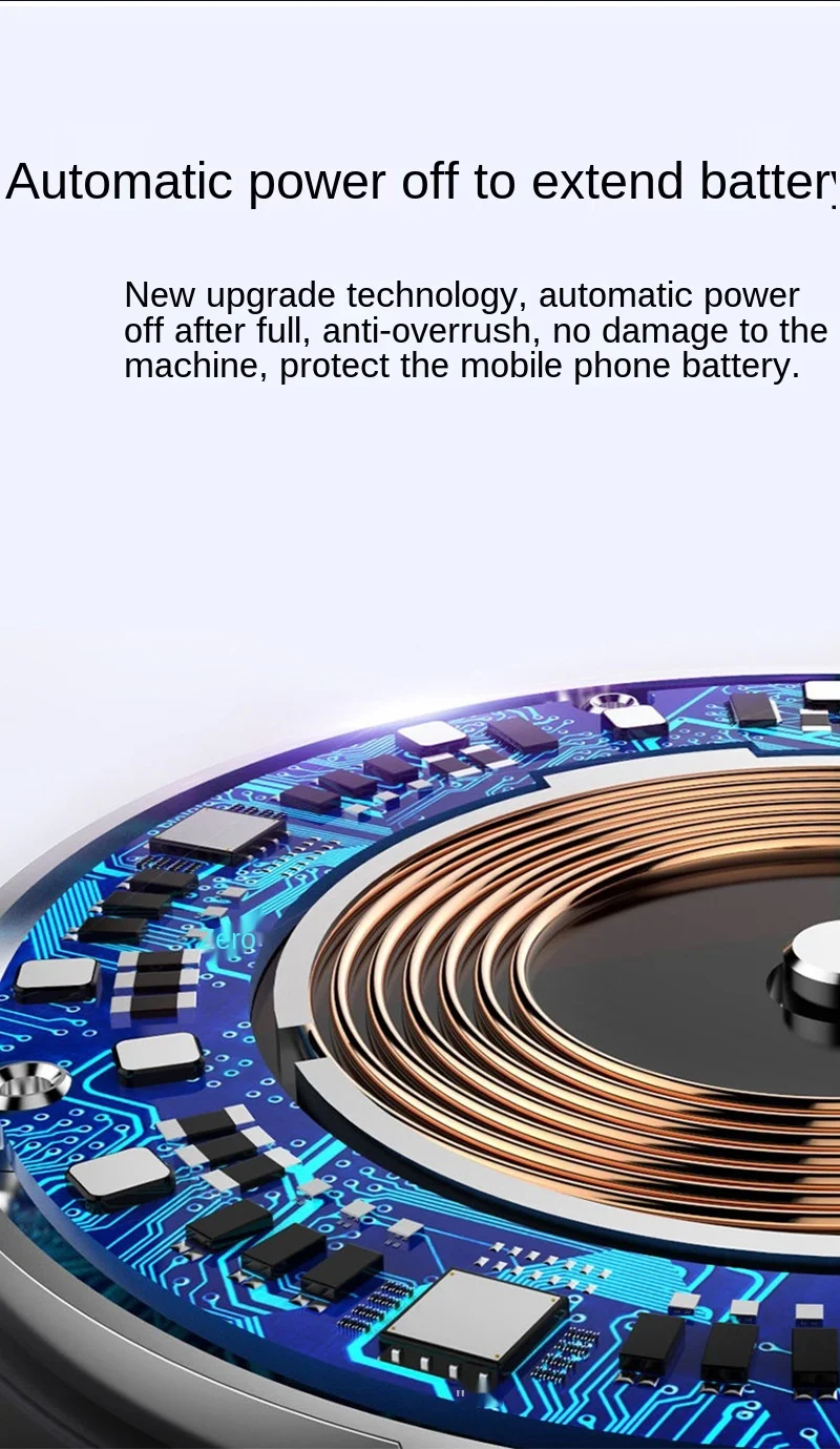 
wireless charger can extend the RGB gaming mouse pad 