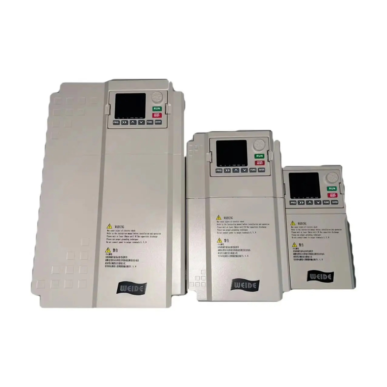 WEIDE C300 series vector control 0.75KW VFD 2.1A Output high quality Inverter 3 phase Variable Frequency Inverter