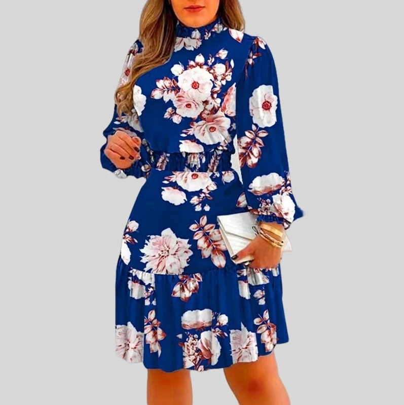 2024 Women Dresses Fashion Casual Dress Women Floral Printed Maxi Women Dresses Sundress