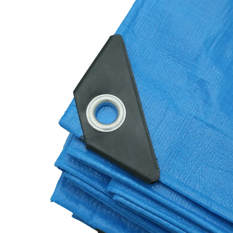 Blue Color Heavy Duty Good Quality PE Material Tarpaulin Waterproof Tarpaulin Sheets Truck Cover Tent Material