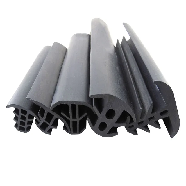 Custom T-shaped EPDM extruded rubber sealing strip