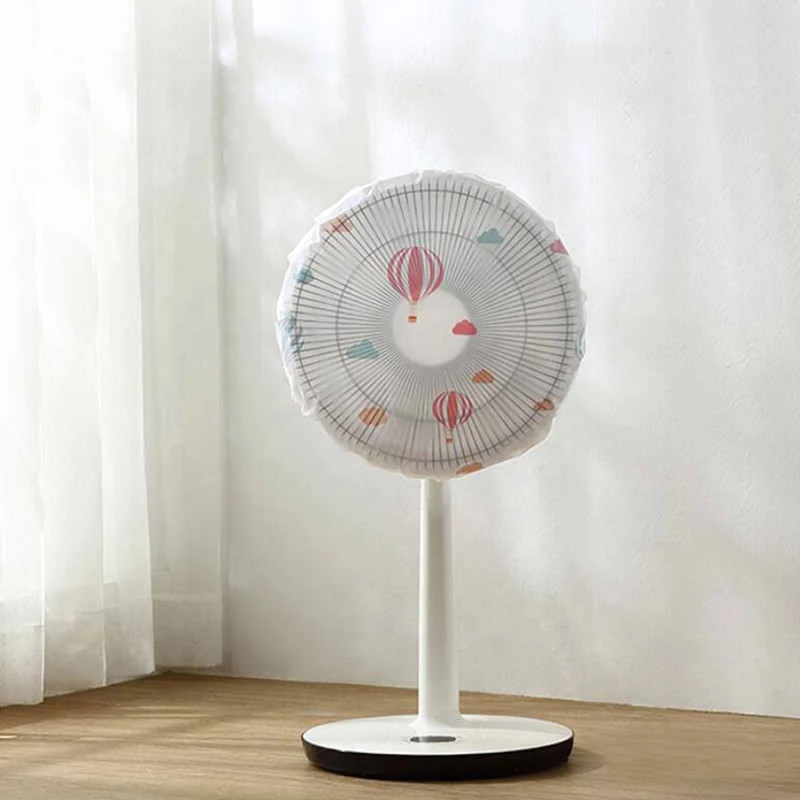 Полная упаковка пылезащитный стоячий защитный круглый вентилятор со снежинками