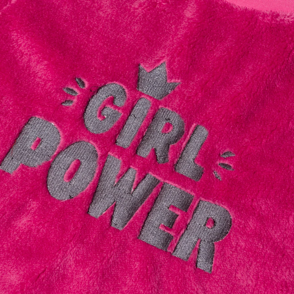 
Custom Wholesale Girl Fleece Kids Pullover Lovely Candy Color Tops Clothes Crewneck High Quality Fleece Sweatshirt 