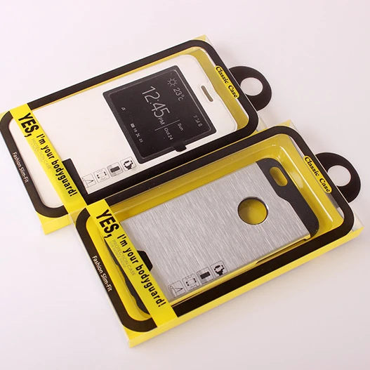 High Quality Mobile Custom Cell Phone Case Clear Packaging Box Clear Retail Plastic PVC Carton Box Customized CMYK Recyclable