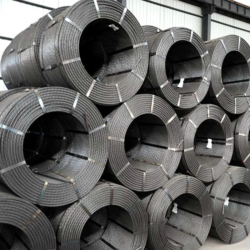 8x37 High Strength Hoisting and Traction Round Strand Smooth and Galvanized Steel Wire Rope