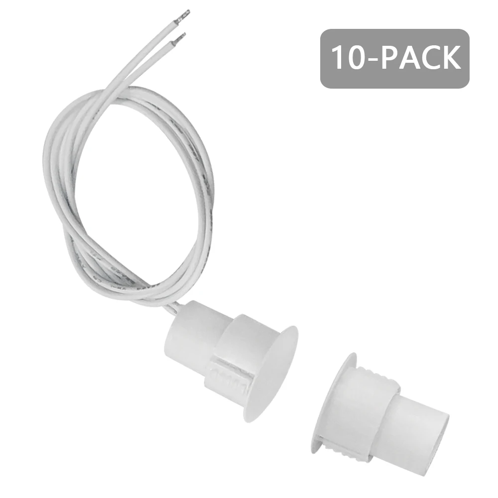 recessed mounted metal door magnetic contacts MCS-36