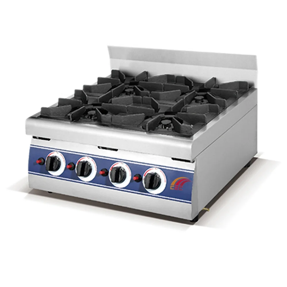6 Burners Commercial Gass Cooker Kompor Gas Cooking Plate Stove Table Top Gaskocher Plaque De Cuisson Gaz Gas Cooking Ranges