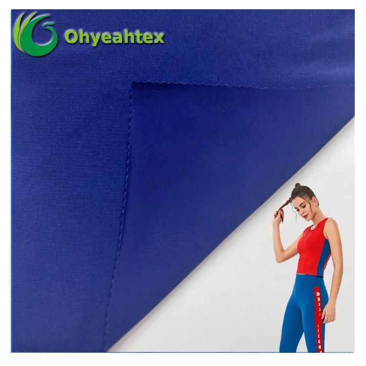 Quick-dry sustainable high stretch 80%nylon 20%spandex fabric