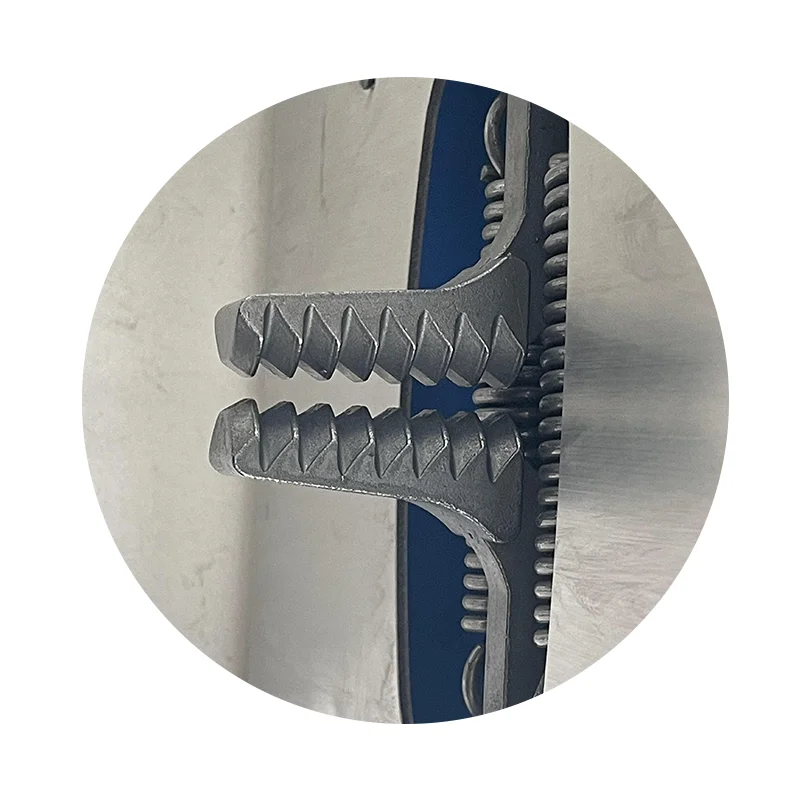 Easy Operation Fiber Laser and CO2 Laser Cutting Slat Slag Cleaner