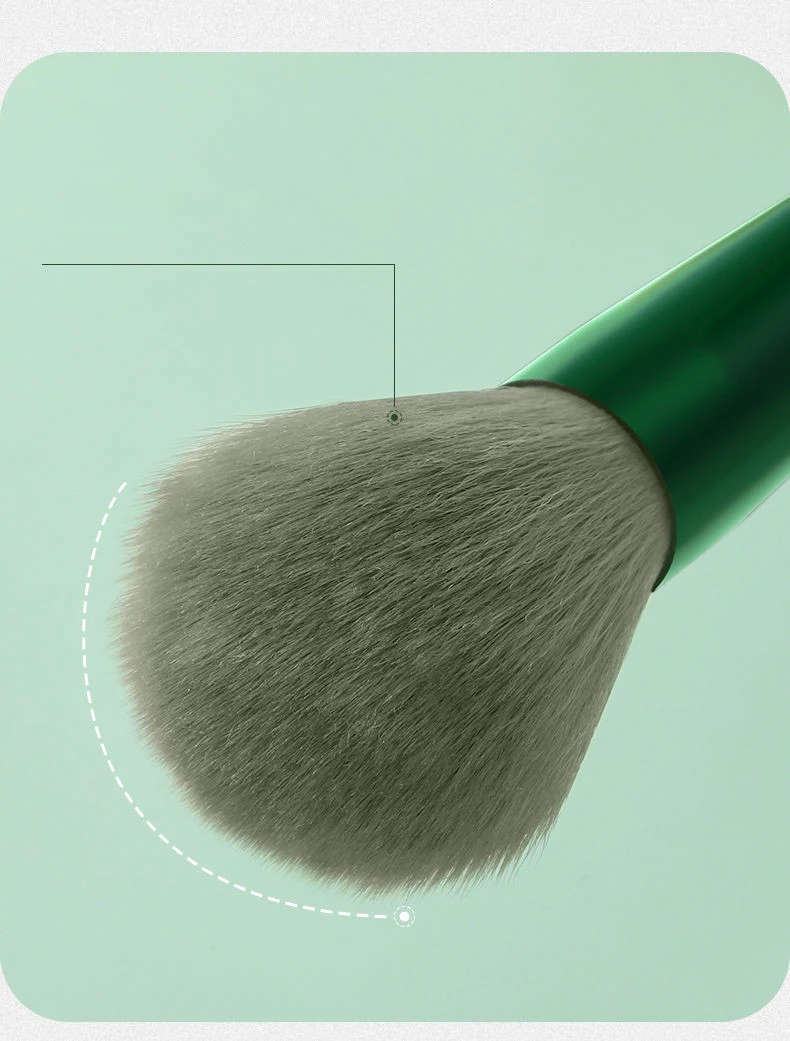 13Pcs Travel Makeup Brushes set  with Bag Kabuki Foundation Blending Blush Eyeliner Brush