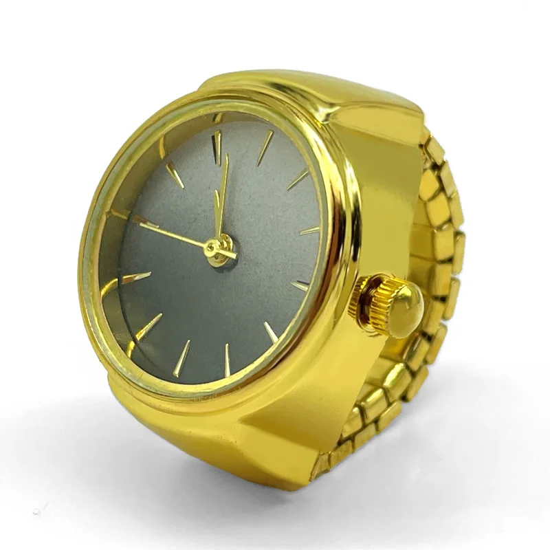 Free Size Luxury Rings Quartz Watches Women Men Ladies Female Ring Watch Ladies Fashion Clock relojes