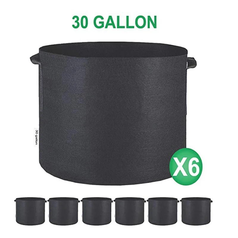 30gallon Felt Garden Pot Planting Grow Bag