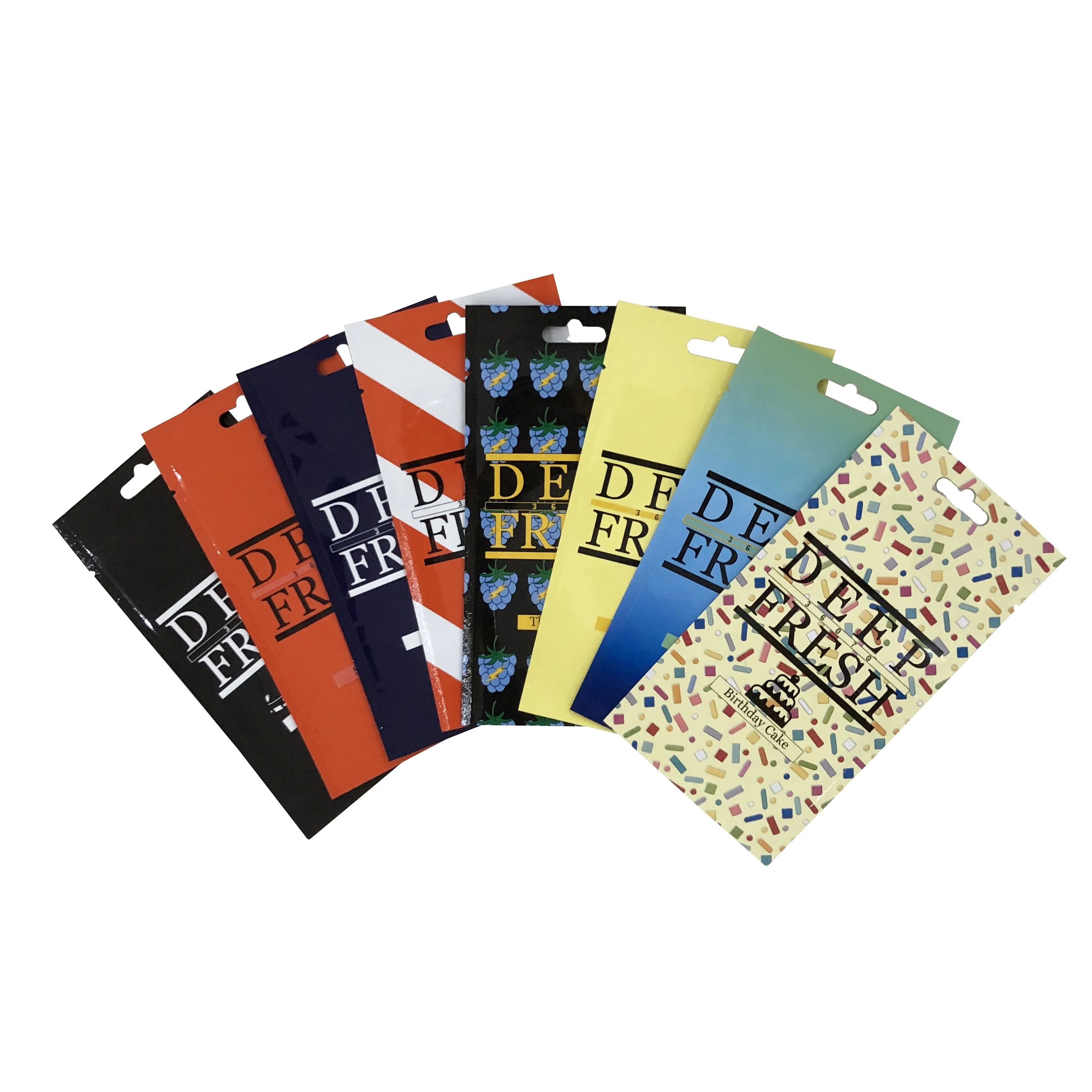 High Quality Metallic Custom Logo Printed Laminated Three Side Heat Seal Samples Sealing Bags Aluminum Foil Mylar Plastic Sachet