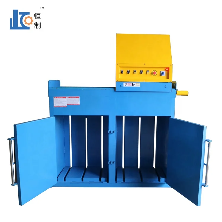Vertical hydraulic multi chamber waste paper cardboard baler machine plastic baling machine