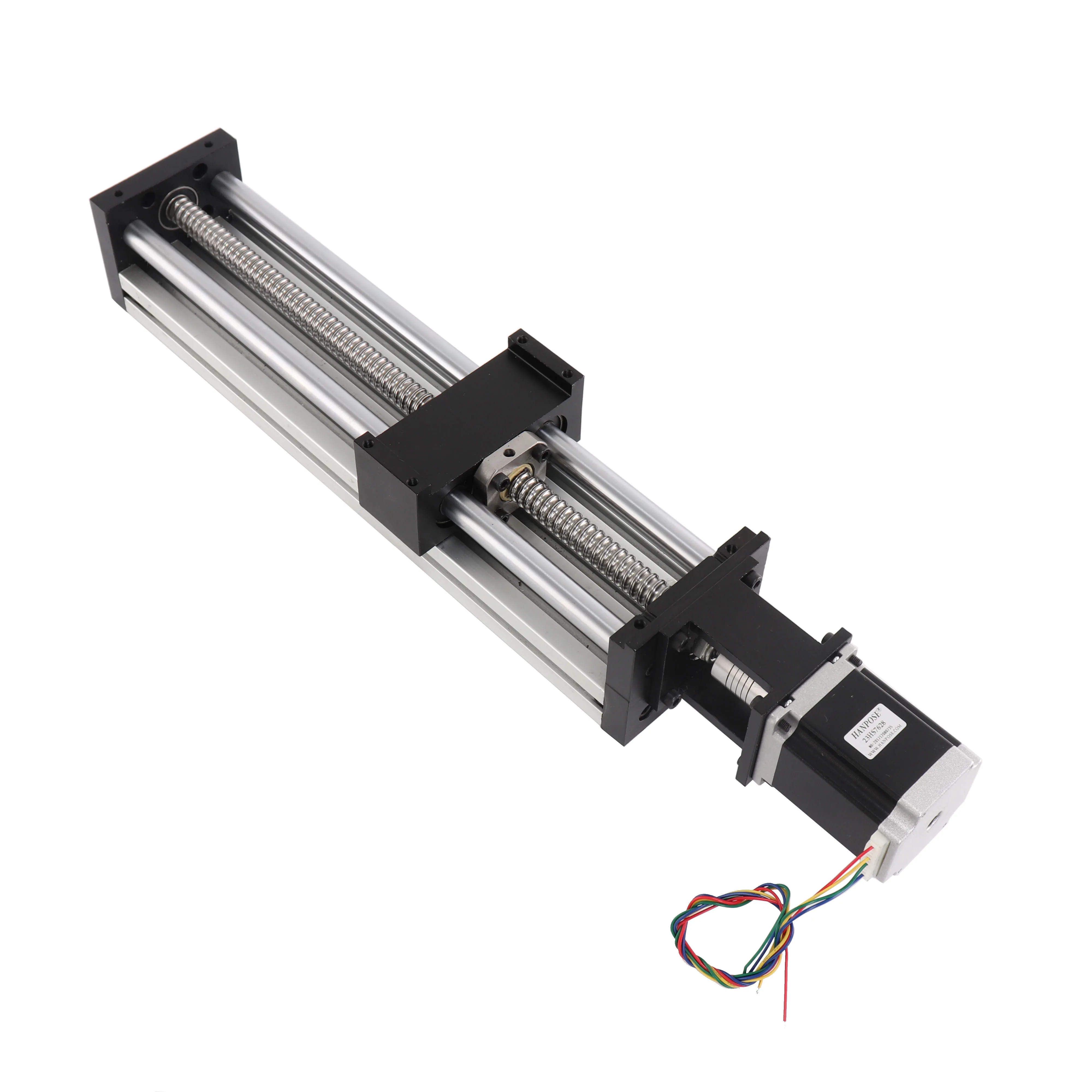 SFU1605 ball screw sliding table Effective travel 200mm NEMA 23 stepper motor Linear Slide Guide Motion Module Sliding CNC table