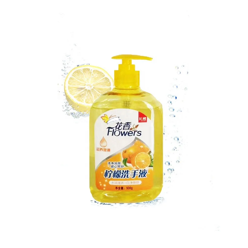 OEM customized transparent foaming hand soap  300 500ml Classical packaging  custom design adjustable pH 6~7