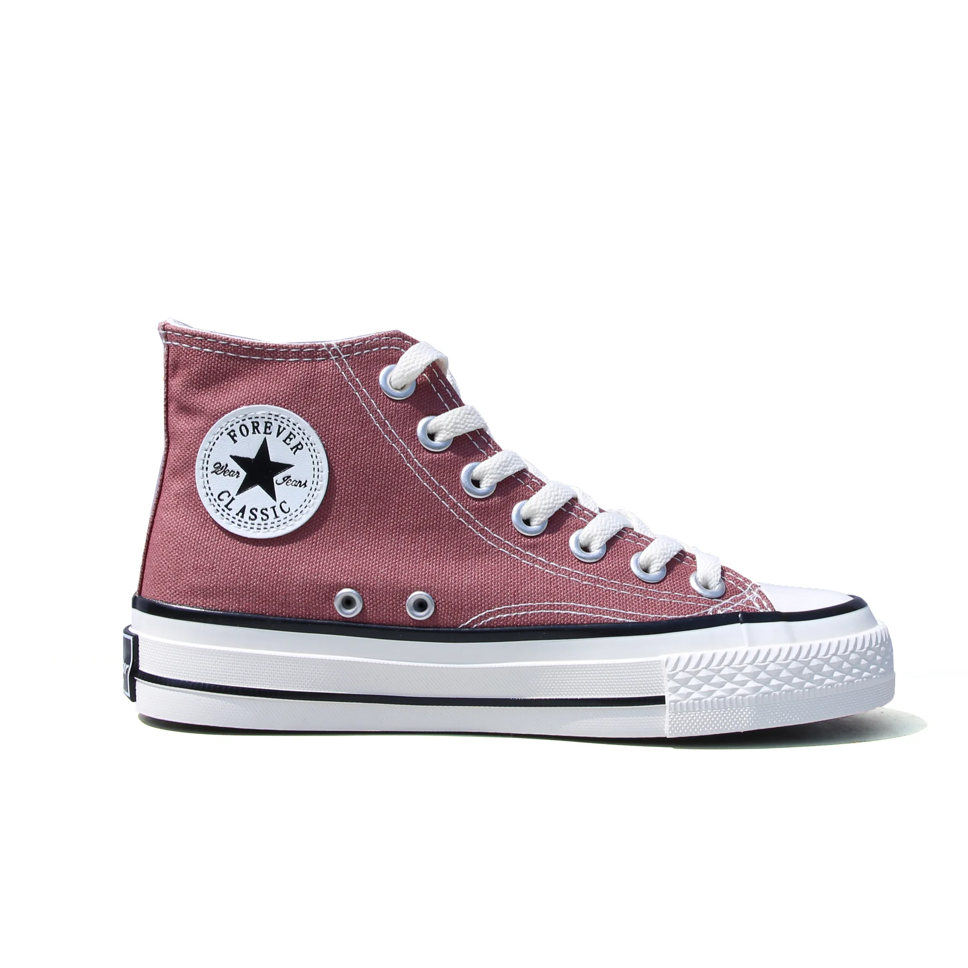 
Stylish Breathable Cheapest Custom Plain White Canvas Shoes Women Canvas Sneaker Shoes High Top Canvas Shoes 