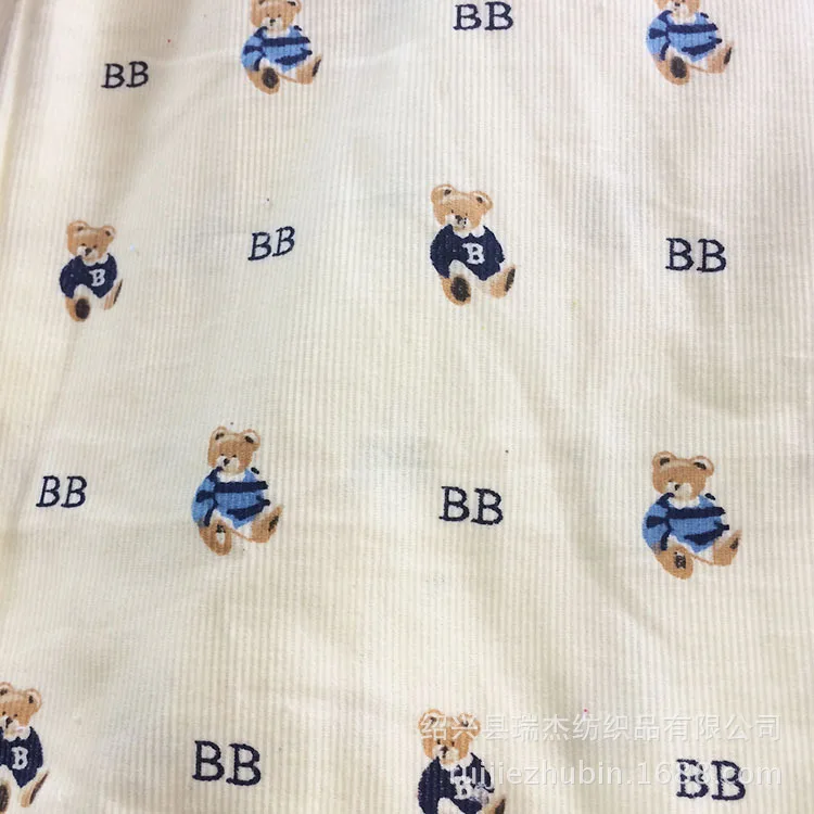 28 wales Cotton Corduroy Fabric 28W with light weight for shirts and dressing corduroy