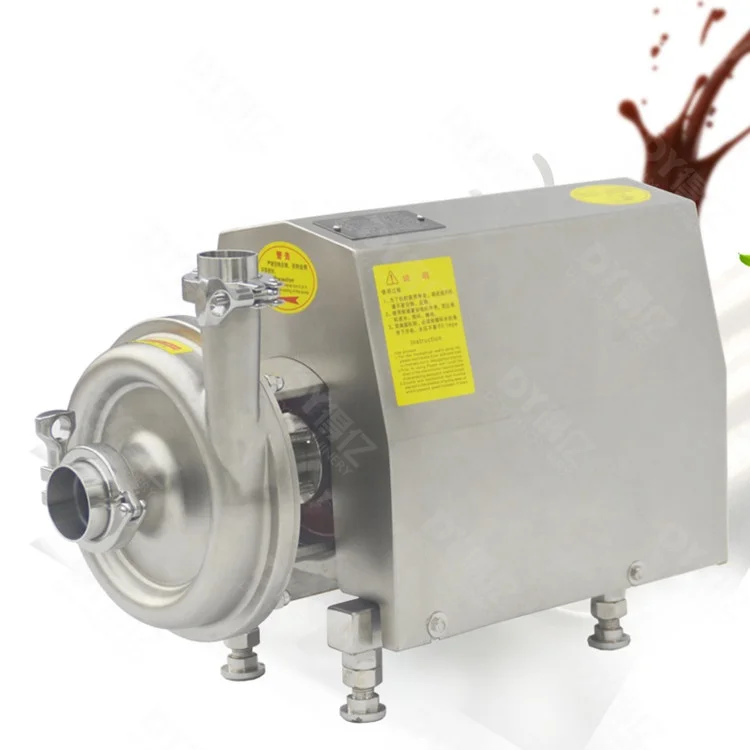 DEYI Sanitary Centrifuge Machine Centrifugal Pump with Open Impeller