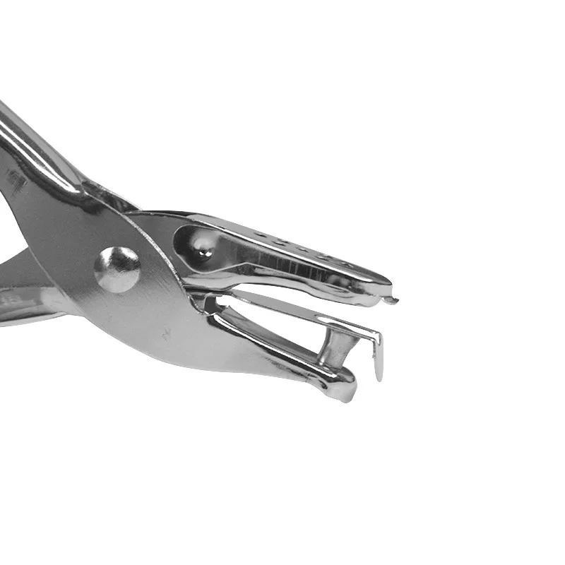 Ручные металлические канцелярские принадлежности с круглой апертурой, 6 мм, плоскогубцы, коробка с одним отверстием, школьный канцелярский Дырокол с одним отверстием