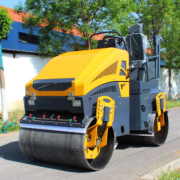 Construction machinery 1ton 2ton 3ton 4ton 5ton 6ton 8ton double single drum road roller Full Hydraulic roller compactor