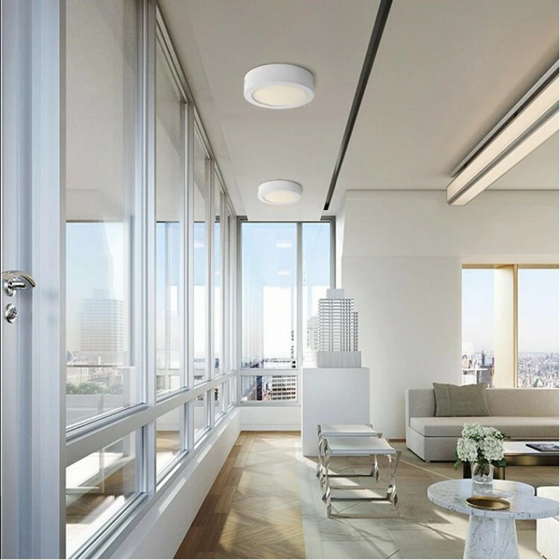 Factory Price Indoor Lighting Recessed Mounted Slim Round Led Panel Light For Home Office Ceiling