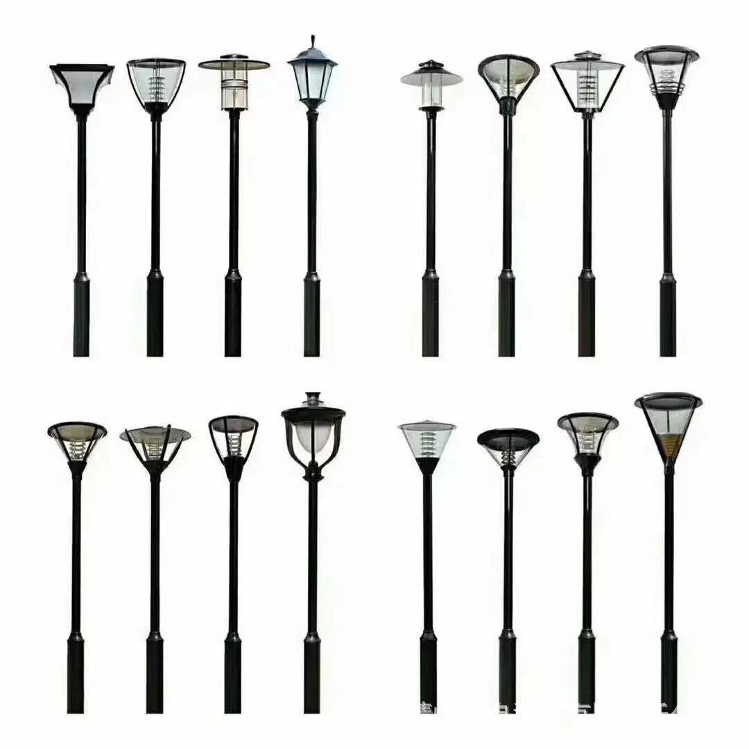 Ancient Roman double headed courtyard villa waterproof garden lamp community landscape garden outdoor lamp garden decoration