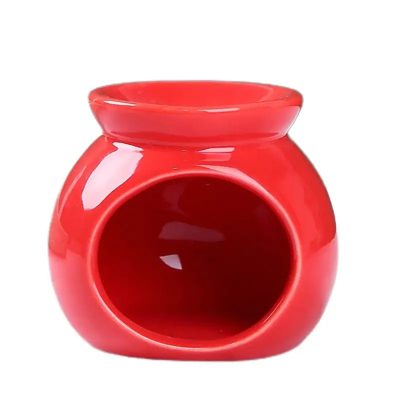 New design customized color ceramic wax warmer,Candle holder oil incense burner, tealight candle holder,Aromatherapy Burning